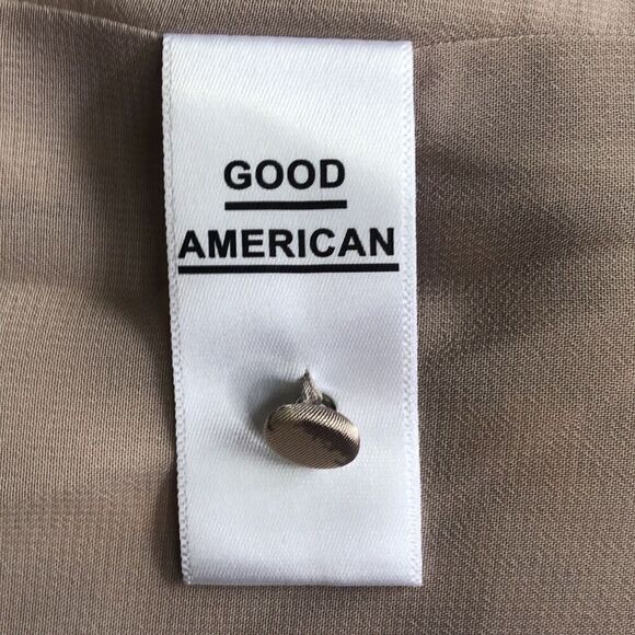 NWT GOOD AMERICAN Honey Leopard Halter Wrap Dress GDW0022 Size 5 XL - Picture 10 of 10